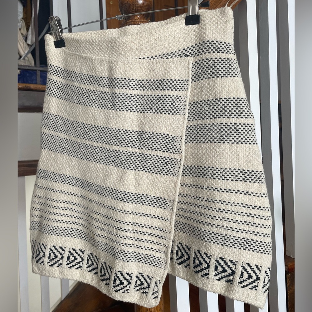 Zara Knit crossover skirt
